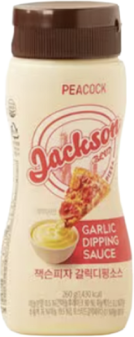 피코크 잭슨피자 갈릭디핑소스, 1개, 260g