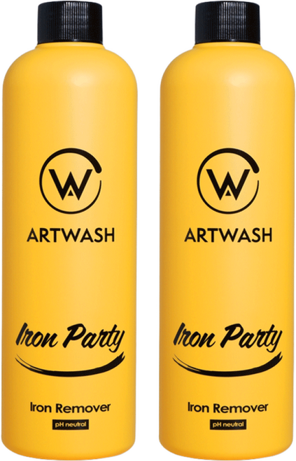 아트워시 아이언파티 철분제거제 중성 도장면 휠 분진 500ml 2개