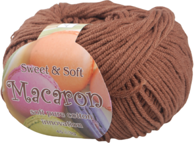 미소털실 슈가(마카롱) 66색 인형 털실 뜨개질, 45시에나, 1개