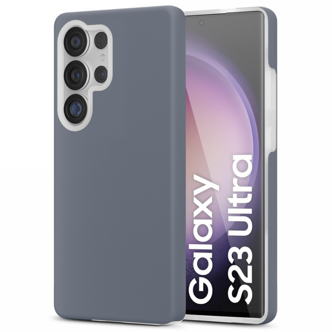 아칸크 삼성 갤럭시 S23 울트라/SM-S918N 소프트 젤리 실리콘 컬러 휴대폰 케이스