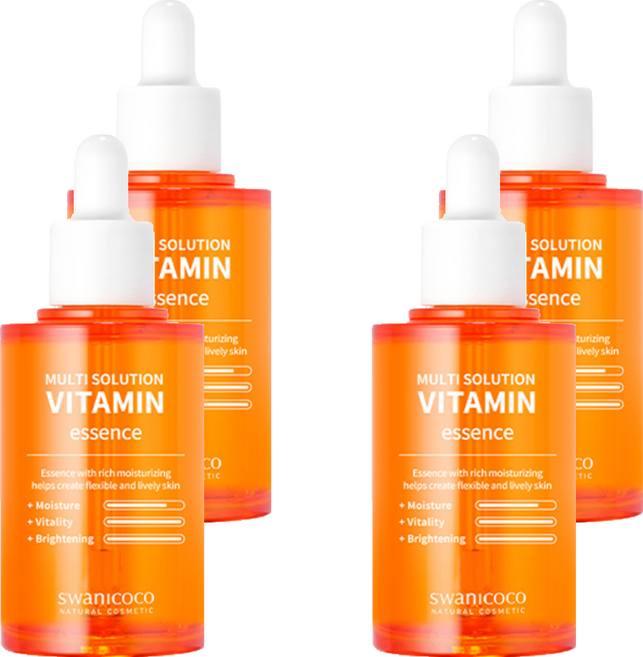 스와니코코 멀티 솔루션 비타민 에센스, 70ml, 4개