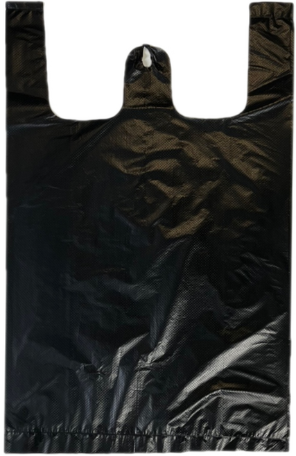 이쁜이봉투 손잡이 일반 비닐 검정, 8L, 200개