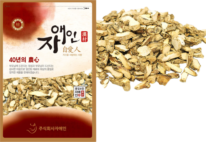 자애인 국산 말린 생강, 2개, 300g