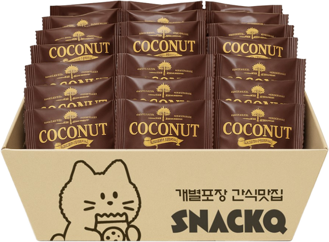 노브랜드 과자, 50개, 코코넛로쉐 초코