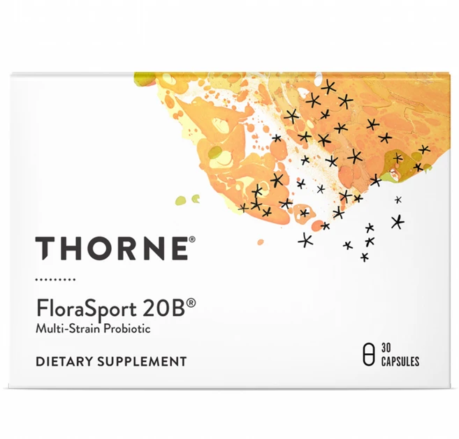 쏜리서치 플로라스포츠 20B 멀티 스트레인 프로바이오틱 캡슐, 30정, 1개 - 쿠팡