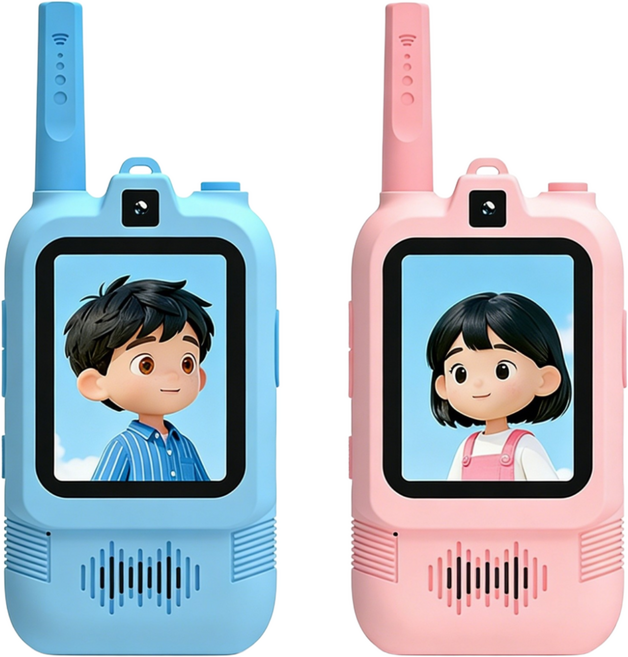 Zevara 휴대용 생활 무전기 야외 활동 캠핑 홈 커뮤니케이션 내구 방수무전기, 1세트, KK-27