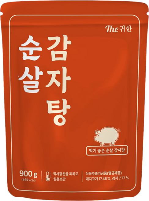 더 귀한 순살 감자탕 900g, 4개