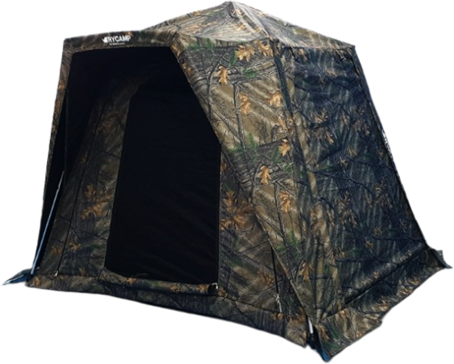 트라이캠프 낚시텐트 FA-1517D 솔무늬 무결로 텐트 중형