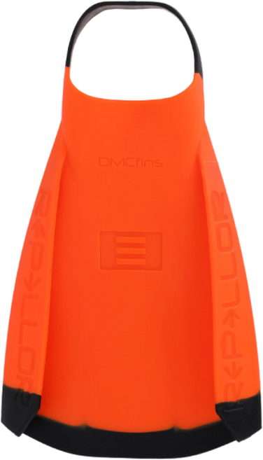 dmc 리펠로 신형 숏핀 오리발(숏핀전용가방 핀삭스 포함), 오렌지