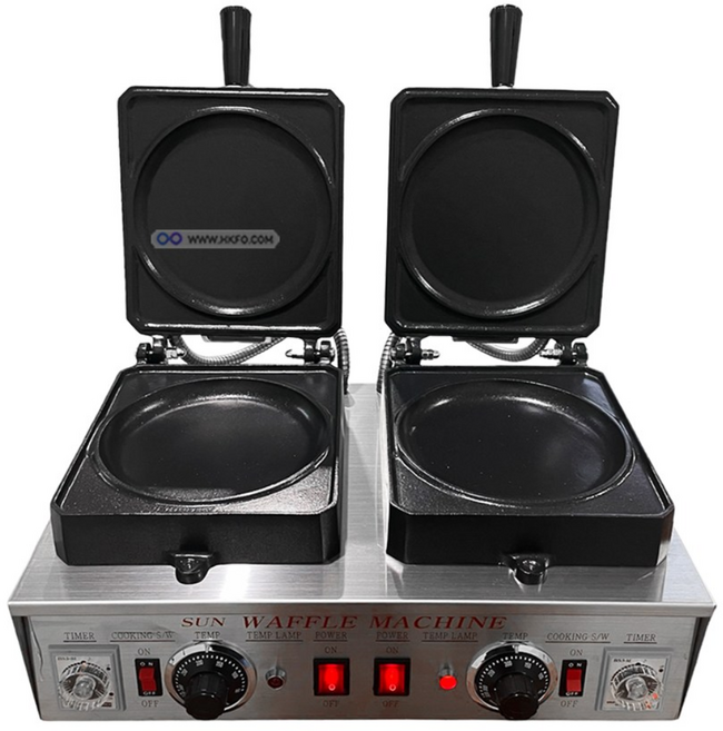 한국기계MC 전기식 버블 호떡기계 2구