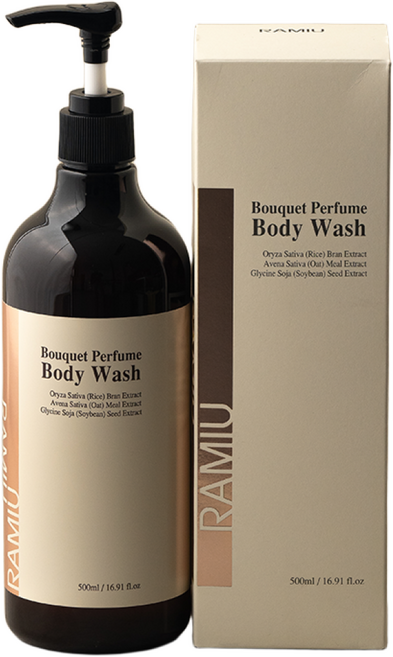 라미유 부케 퍼퓸 바디워시, 2개, 500ml