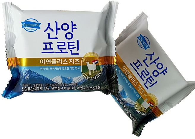 덴마크 산양프로틴 아연플러스치즈 220g, 3개