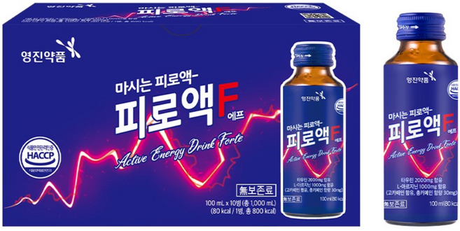 영진약품 피로액 F, 10개, 100ml