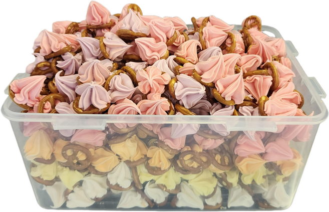 [땡스파파] 프레첼 머랭쿠키 초대용량 8.5L 소분용, 1개