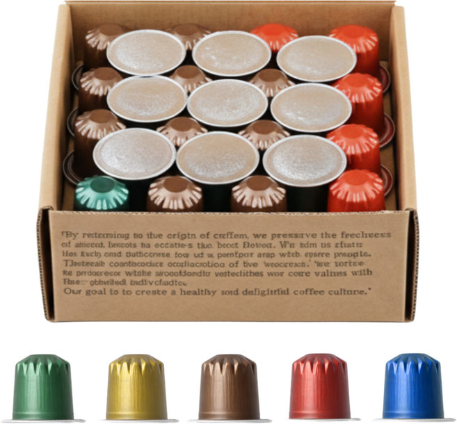 에센티아팩토리 네스프레소 호환 캡슐커피, 5g, 50개입, 1개