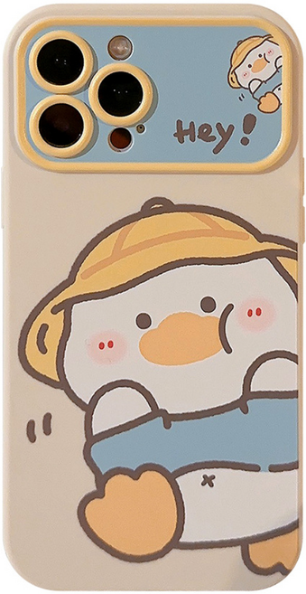 쿠잉제이 옐로우덕 아이폰 케이스