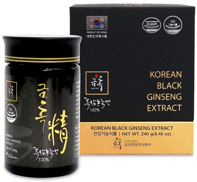 금흑 금흑정 흑삼 농축액, 240g, 1개