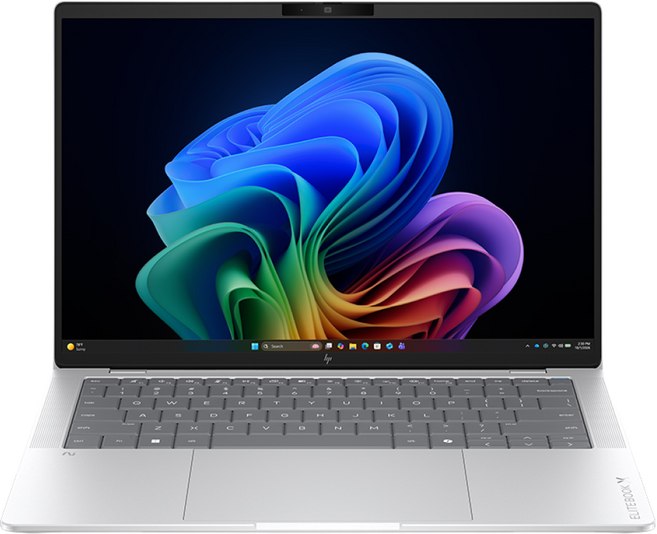 HP 엘리트북 X G2i 14 U7 2.8K OLED 차세대 AI 노트북, D79ZJAT, WIN11 Pro, 24GB, 1TB, 백은색