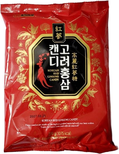 고려 홍삼 캔디, 270g, 1개