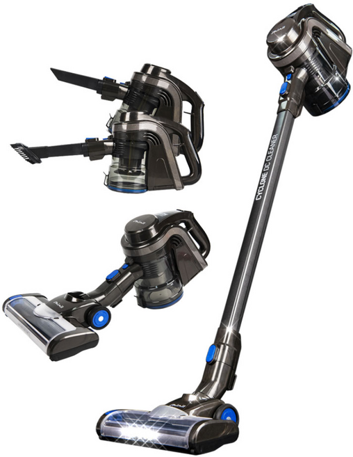 신일 무선청소기, 블랙 + 블루, SVC-PB195BUP