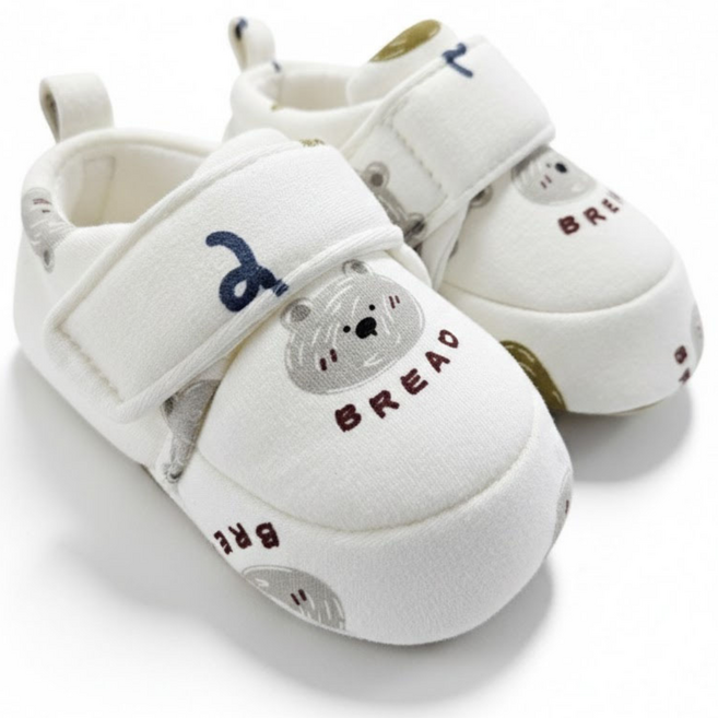 IECOO 소프트 보행기화 아기 걸음마신발 교정 순면 신생아 출산선물