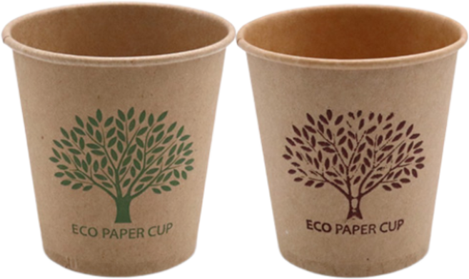 에코실버 친환경 크라프트 종이컵 6.5온스 1000개, 1박스