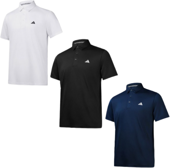 아디다스 정품 SS 에어로 드라이버 폴로 남성 쿨 여름 카라 반팔 골프 티셔츠