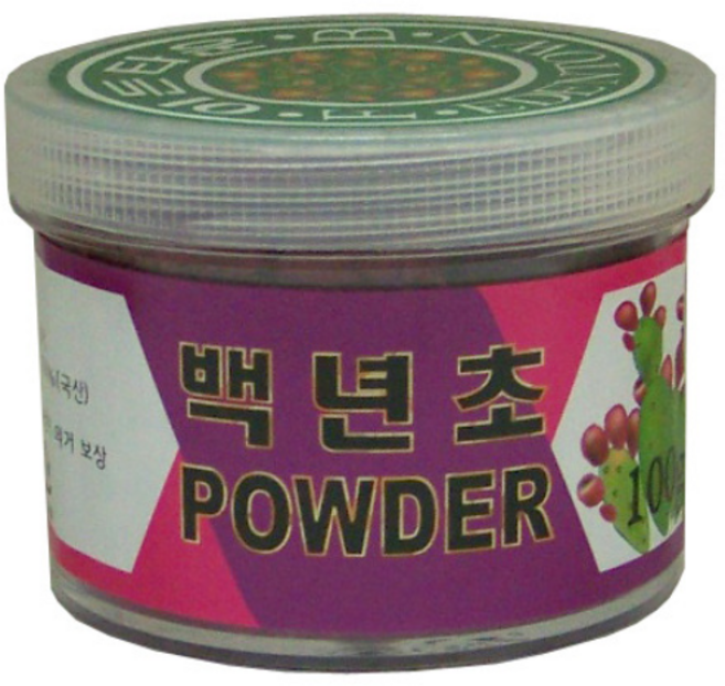 베이킹파티 백년초분말 100g 천연색소가루, 1개