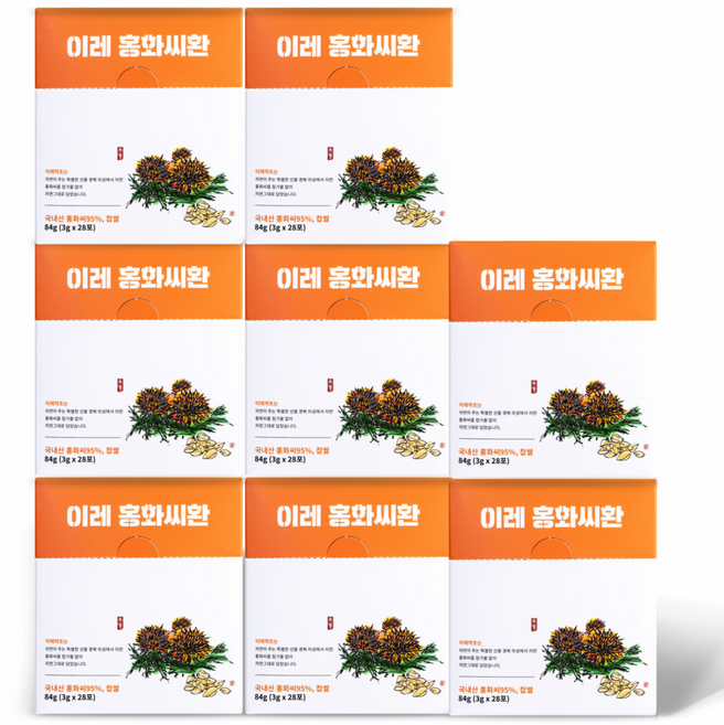 이레약초 부모님 뼈 건강N 이레홍화씨환, 3g, 224개