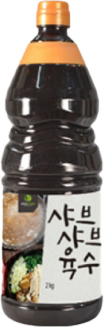 이슬나라 샤브샤브육수, 4개, 1.9kg