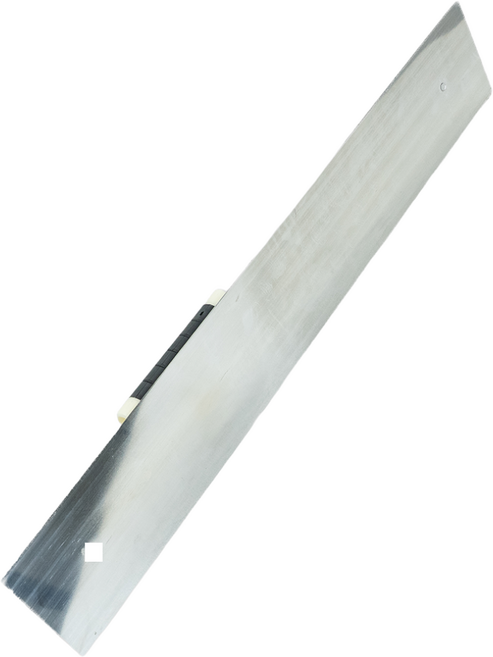 툴리버 0.4T 스테인리스 수지고대 스텐흙손 사각 미장칼 양고데, 100X600mm 24인치, 1개