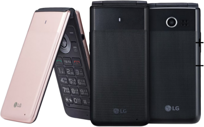 가심비공신폰 LG폴더 LG-Y110 중고폰 공기계 인터넷이 안되는 폴더폰 배터리성능 우수하고 성능검사완료한 폴더폰 중고폰 공기계 SKT KT LGU 알뜰유심 모두 사용가능, 블랙, 8GB