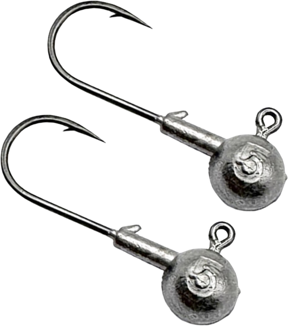 니켈 코팅 지그헤드 벌크세트 루어낚시 광어 우럭 바다낚시 채비, 1개, 50개입