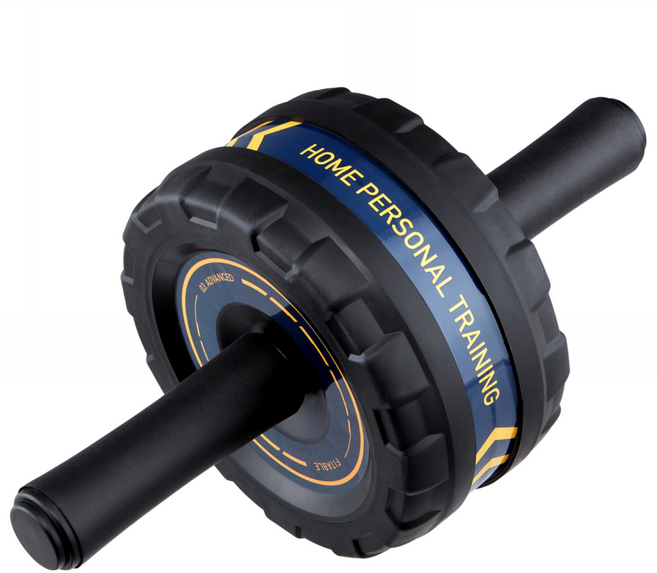 핏에이블 AB슬라이드 복근운동기구 상급자용 스프링 미장착 + 프리미엄 무릎패드, 블루