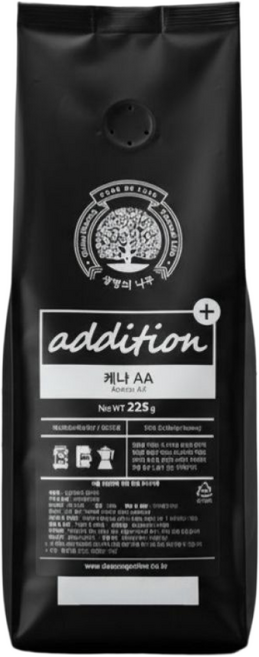 에디션플러스 케냐AA 키암부 원두 220g 500g, 드립커피용, 1개