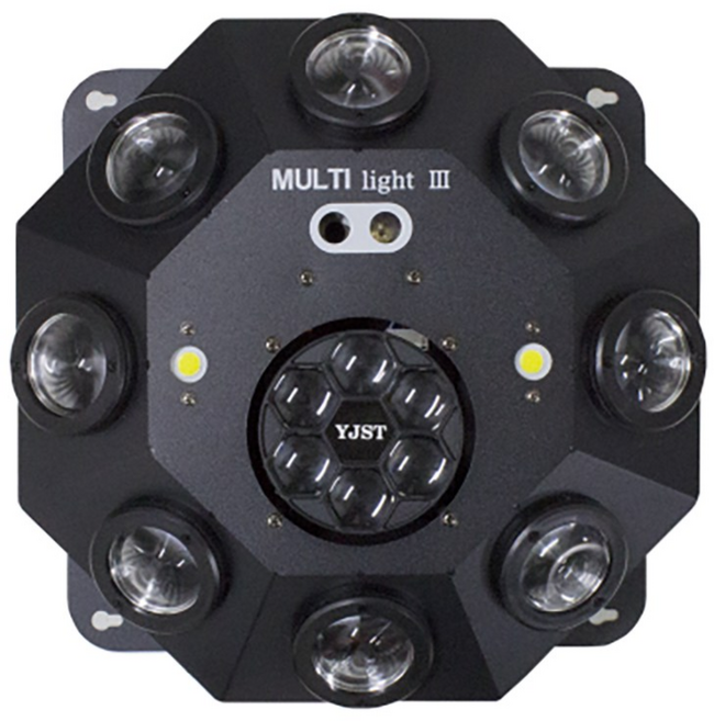 ML-3 멀티라이트3 RG 레이저 6구회오리파 싸이키 다기능 멀티라이트 무대조명