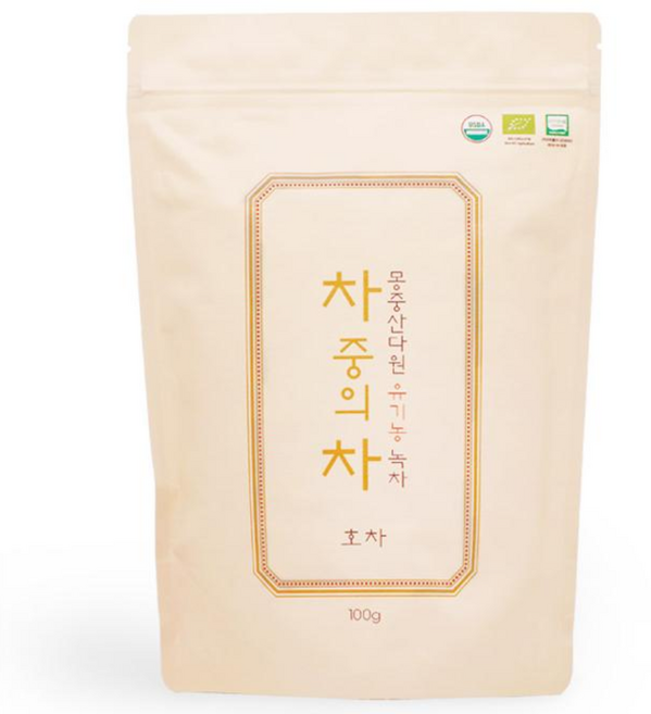 [시즌수성점 빠른출고] 차중의차 호차 몽중산다원 보성 유기농 녹차, 1개, 100g, 1개입