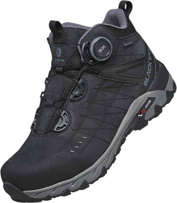 블랙야크 공용 엑섬2GTX 고어텍스 방수 보어다이얼 경량 미드컷 등산화 22 3년북수원점