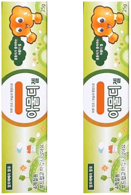 알로에베라 모기물린데 어린이전용 아물디 키즈젤, 50g, 1세트