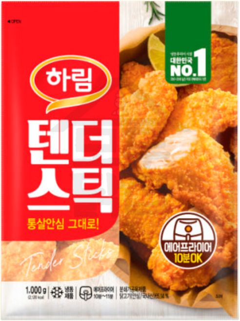 하림 텐더스틱 (냉동), 1kg, 1개