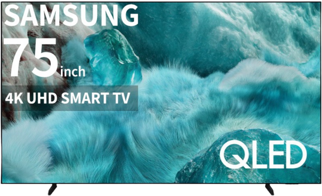삼성 QLED TV 75인치(190cm) 25년형 4K 울트라 UHD 스마트티비 무료설치배송, 전문 벽걸이 설치, 벽걸이형, 75Q7F