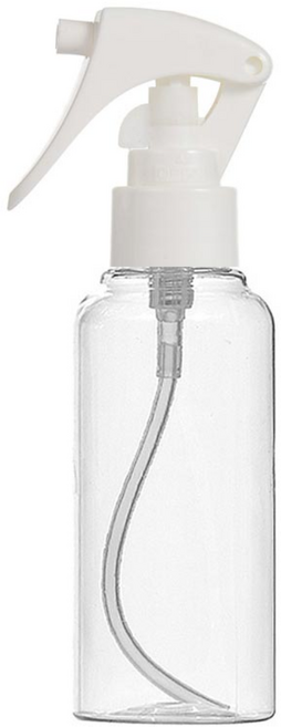 허브스프레이 미니건스프레이(S형) 분무기 100~500ml, 투명용기 흰색캡(S형), 100ml, 1개
