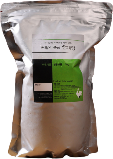 서팔식품 직접끓인 한방삼계탕, 2개, 1.3kg