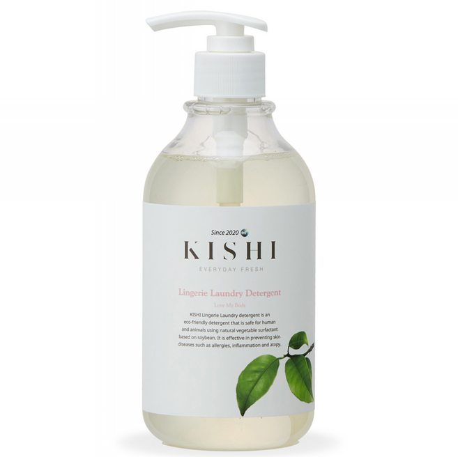 면생리대 생리혈 지우기 여성 속옷 수영복 레깅스 스포츠 운동복 땀냄새 제거 EM 식물성 중성 세탁 세제, 300ml, 1개