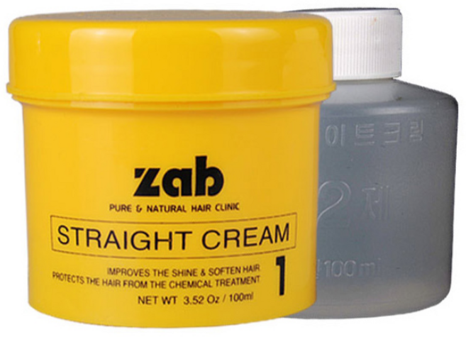 모나리자 자브 헤어 스트레이트 크림 1제2제 100ml 매직 파마약, 1개, 100g