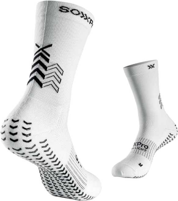 기어엑스프로 삭스프로 이태리 논슬립 축구양말, 화이트
