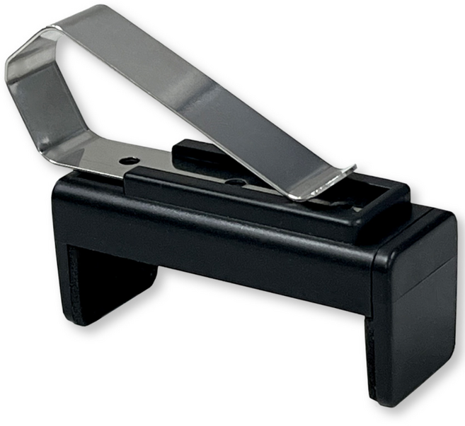 차량용 주차차단기 썬바이저 리모컨 클립 1개, 검정