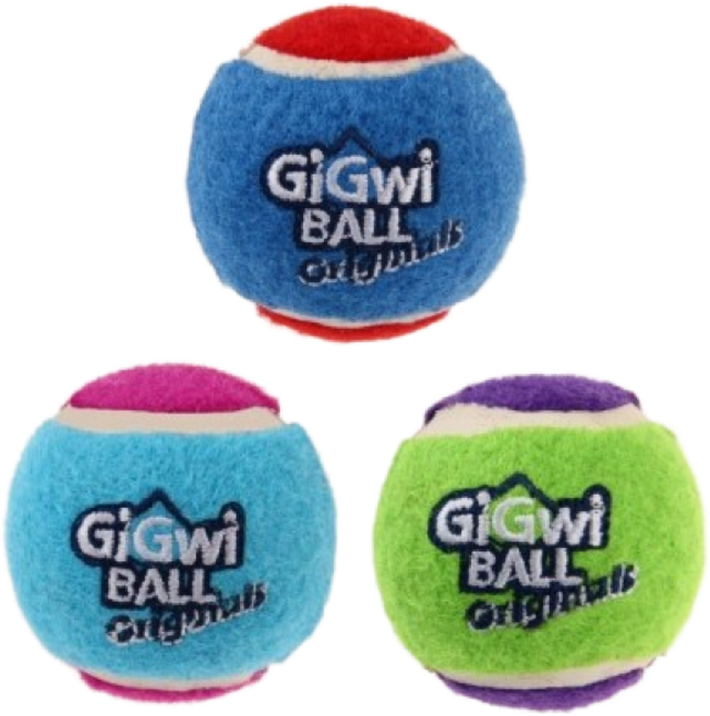 기그위 강아지장난감 테니스볼