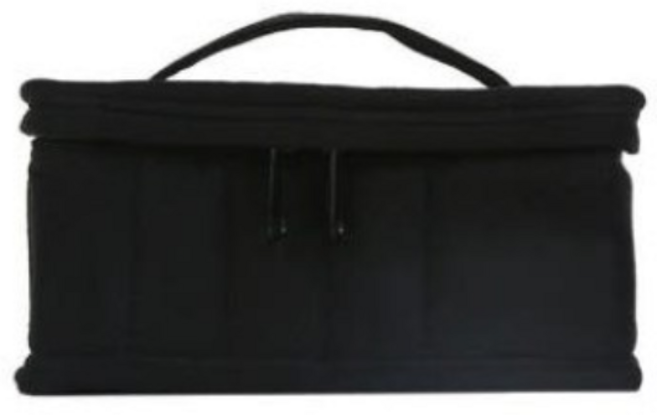 오일 파우치 보관함 파우치가방 아로마 수납 케이스, 1개, 블랙