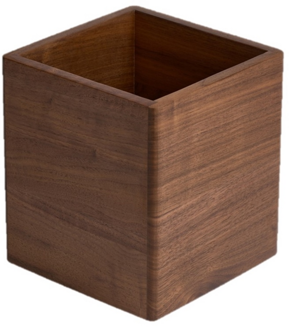 트루쿡 북미산 월넛 실리콘 조리도구통 수납함 360도 멀티함, 1개